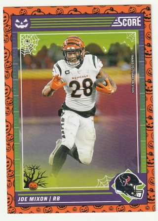 2024 Panini Score-A-Treat - Pumpkins - Joe Mixon