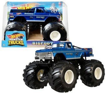 2-Pack Mattel - Hot Wheels Monster Truck 1:24 Bigfoot (New)