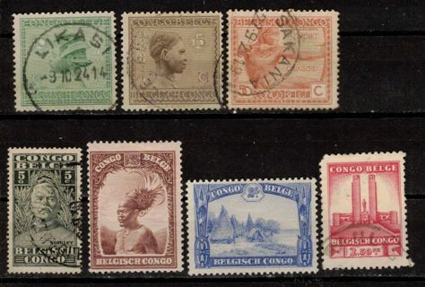 Belgian Congo Old Stamps