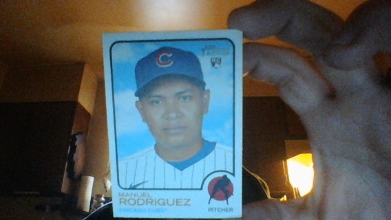 2022 Manuel Rodriguez Rookie Card