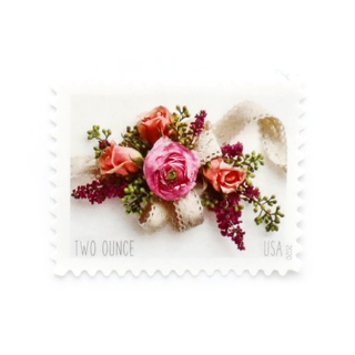 10X TWO OUNCE USA stamps Garden Corsage  US Mail two-ounce cost $1.01 cents