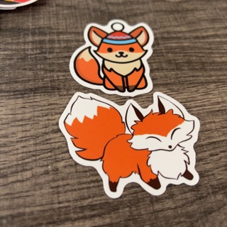 Foxes stickers 