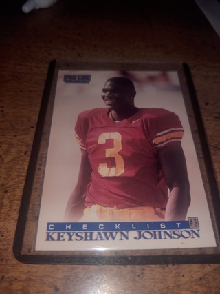 Keyshawn Johnson rookie proline New York Jets
