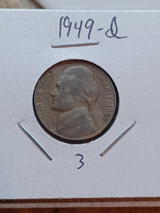 1949-D Jefferson Nickel! 25.3