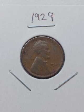 1929 Lincoln Wheat Penny! 27