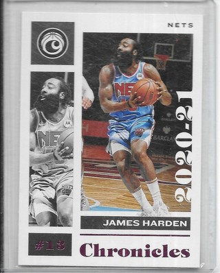 James Harden 2020-21 Chronicles Pink #49