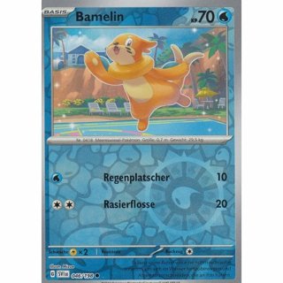  Tradingcard - Pokemon 2023 german Bamelin 046/198 REVERSE HOLO 