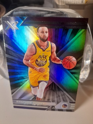 2021 Stephen Curry Holo Foil Rainbow XR Warriors