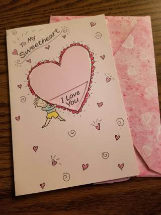  BIRTHDAY CARD "TO MY SWEETHEART"⭐ FREE SHIP⭐