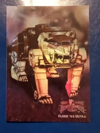 The Mighty Morphin Power Rangers - Bear Ninja Zord Limited Edition Trading Card