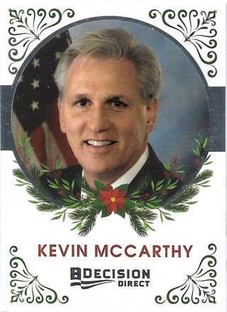  2020 Decision Direct Holiday Edition #22 Kevin McCarthy