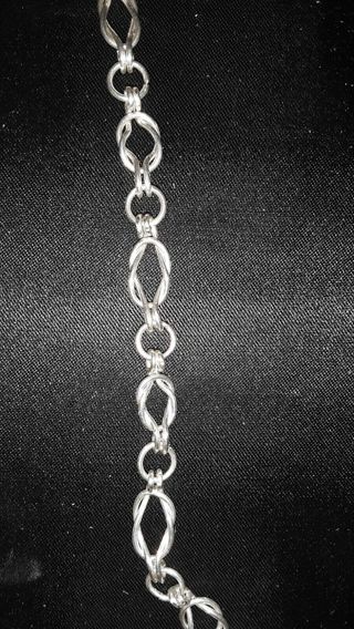 sterling silver sailor's knot bracelet