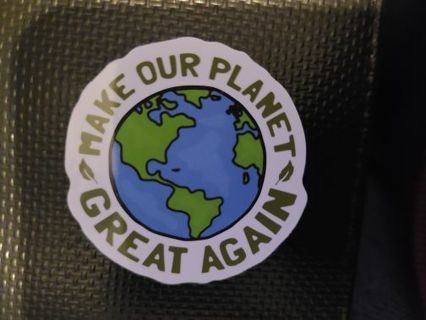 Make Our Planet Great Again Sticker