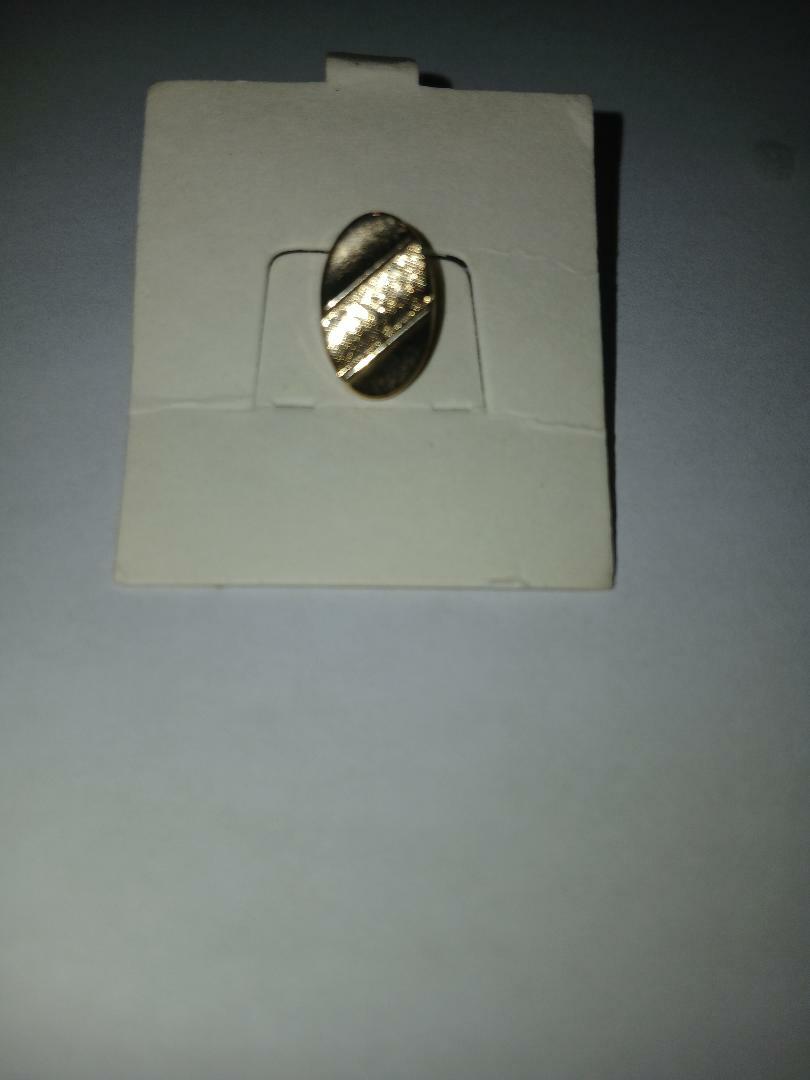 Free: Mens Tie Tack Handsome tie tac 18kt yellow gold plate fine quality New