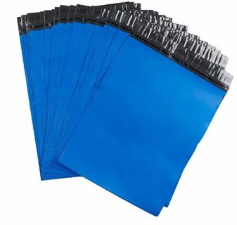 ➡️NEW⭕(3) 9x12" BLUE POLY MAILERS