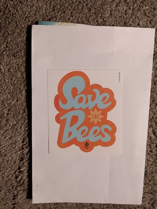 Save The Bees Sticker 