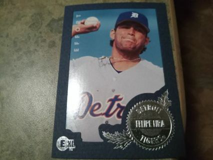 1996 FLEER EXL EFFORT FELIPE LIRA DETROIT TIGERS BASEBALL CARD# 62