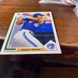 1992 upper deck Roberto alomar baseball card 