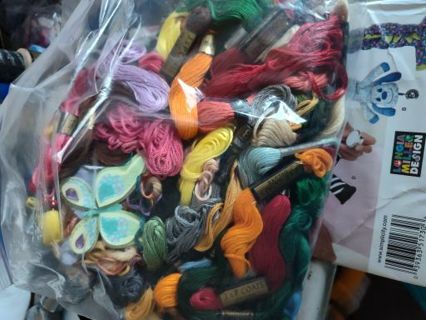 One bag embroidery floss