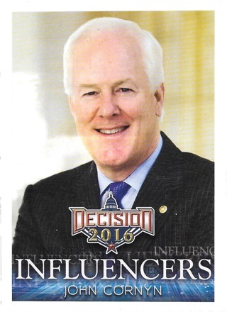 2016 Decision 2016 #307 John Cornyn