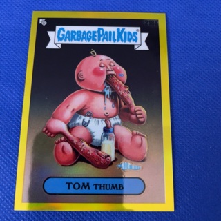 Garbage Pail Kids 218a gold chrome /275