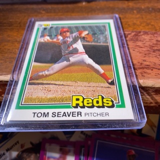 1981 donruss tom Seaver baseball card 