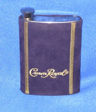 Crown Royal Stainless Steel 8 oz Flask 