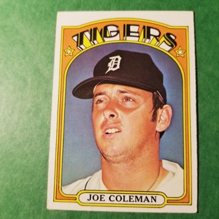 1972 - TOPPS BASEBALL CARD HI NO. 640 - JOE COLEMAN - TIGERS