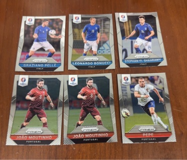 2016 Panini Prizm euro soccer lot