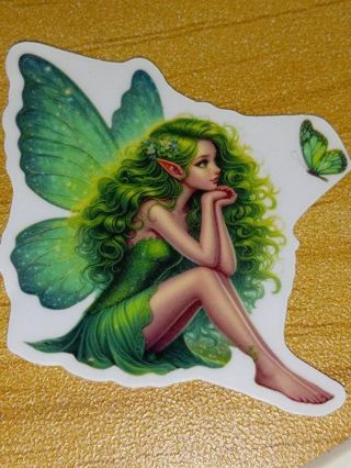 Fairy 1⃣ small self adhesive sticker no refunds regular mail only Very nice quality!