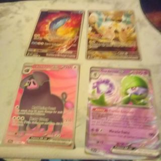 #5- 4 Pokémon Cards