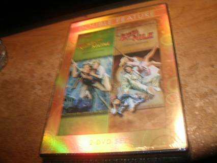 NEW!2 DVD SET-ROMANCING THE STONE/JEWEL OF THE NILE-DOUBLE FEATURE-FOX-MICHAEL DOUGLAS