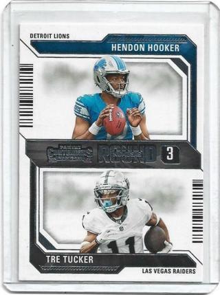 2023 CONTENDERS HENDON HOOKER / TRE TUCKER ROUND NUMBERS ROOKIE CARD