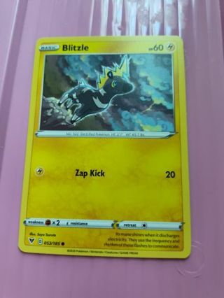 Blitzle Pokemon Card