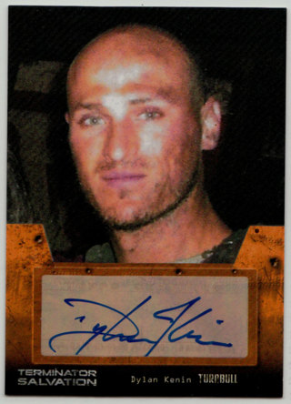 2009 Topps Terminator Salvation Autograph - Dylan Kenin (mid)