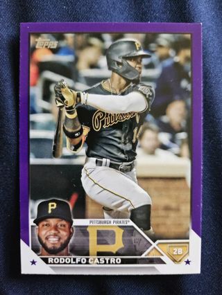 2023 Topps Purple Rodolfo Castro