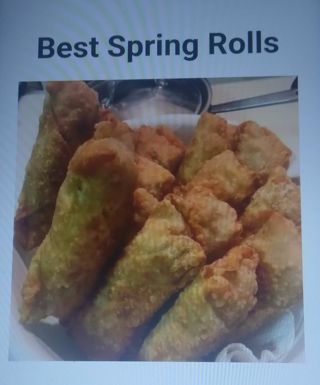 "Holiday Best Spring Rolls" Recipe