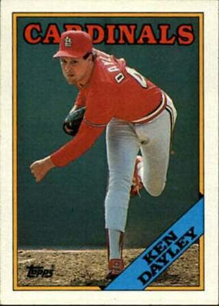 Ken Dayley 1988 Topps St. Louis Cardinals