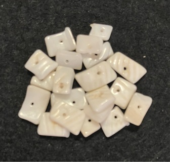 White Shell Beads