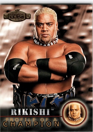 2001 Fleer WWF Championship Clash #66 Rikishi