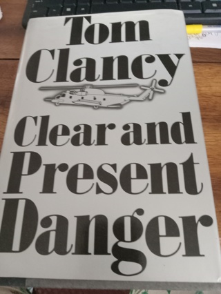 Tom Clancy Book Clear and Present Danger