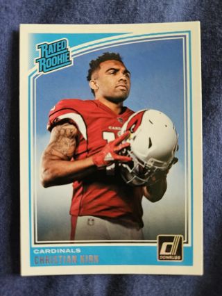 2018 Donruss Rated Rookie Christian Kirk