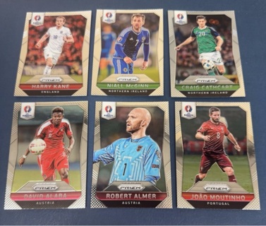 2016 Panini Prizm euro soccer lot