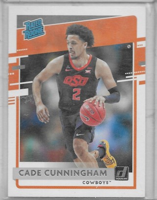 Cade Cunningham 2021-22 Chronicles Draft Donruss #26 Rated Rookie 