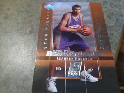 2003-2004 STAR ROOKIE EXCLUSIVE LEANDRO BARBOSA PHOENIX SUNS BASKETBALL CARD# 23