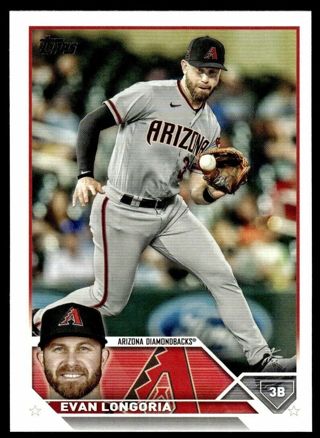 2023 Topps Series 2 Base #492 Evan Longoria - Arizona Diamondbacks 