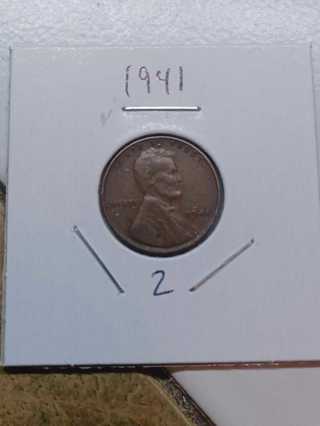 1941 Lincoln Wheat Penny! 40.2