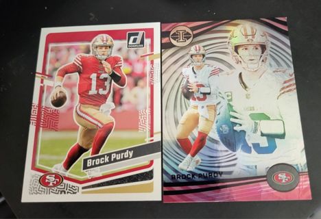 2023 Brock Purdy cards San Francisco 49ers