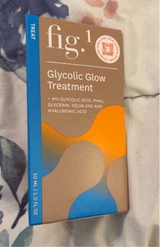 Fig.  Glycolic Glow treatment for skin