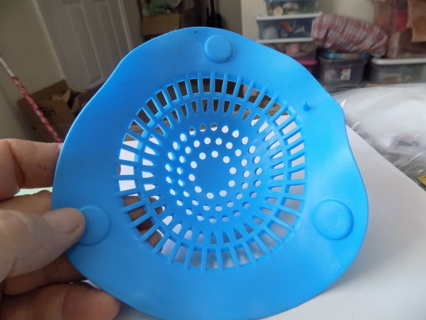 blue rubber silicone strainer for sink # 1